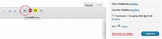 nextgen wordpress gallery tasto