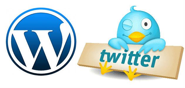 Twitter plugin WordPress